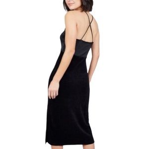 JUICY COUTURE Black Label dress velour dress